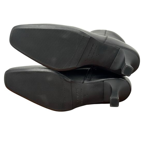 La Canadienne Tahlia Black Boots 5 Women’s Minimalist Office Kitten Heel Classic - Picture 4 of 12